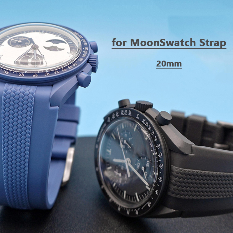 クイックリリースシリコンスポーツウォッチバンド、スピードマス - Omega Watch Speedmaster のレビューと価格