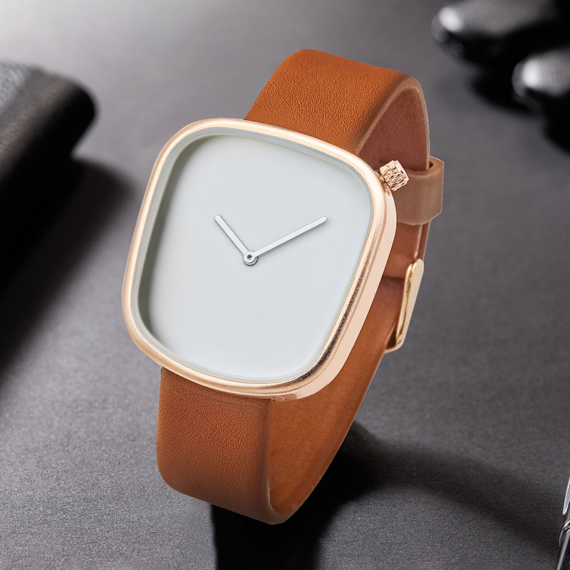 TOMI 腕時計ミニマリストメンズスクエアファッション超薄型 - Canvas Strap Watch のレビューと価格