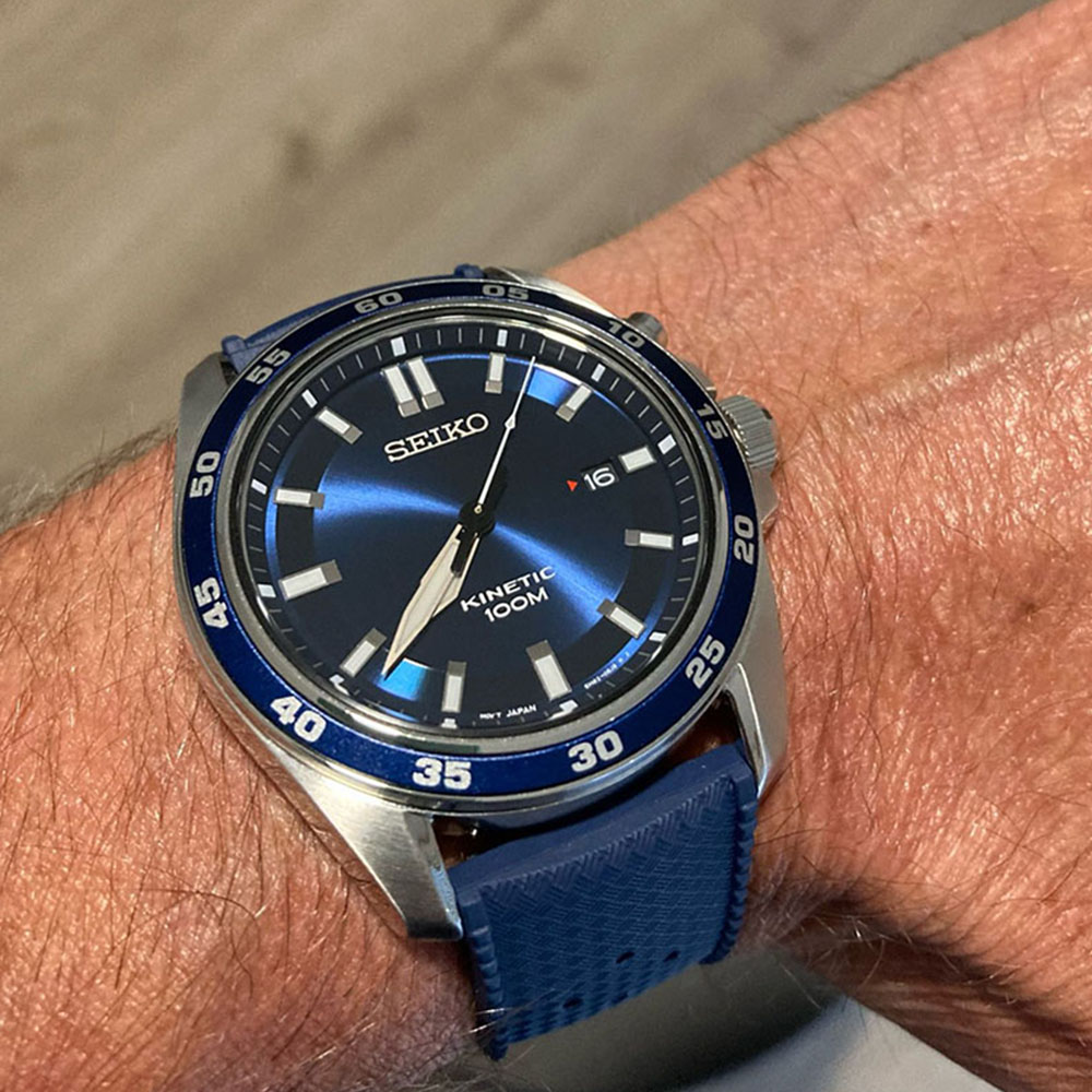20 ミリメートル 22 ミリメートル熱帯ラバーバンドセイコ - Rubber Strap Diver のレビューと価格