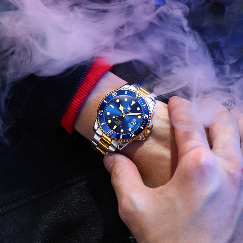 Olevs-メンズウォッチ,オリジナル,自動,機械式,防水, - Rolex Watch Datejust のレビューと価格