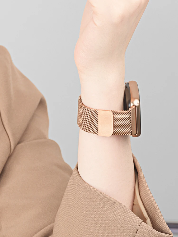Huawei Watch用ミラネーゼループバンド,ステンレス - Milanese Loop Magnetic のレビューと価格